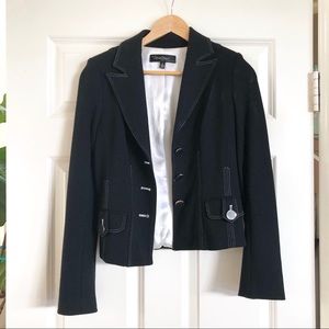 Black cloth blazer